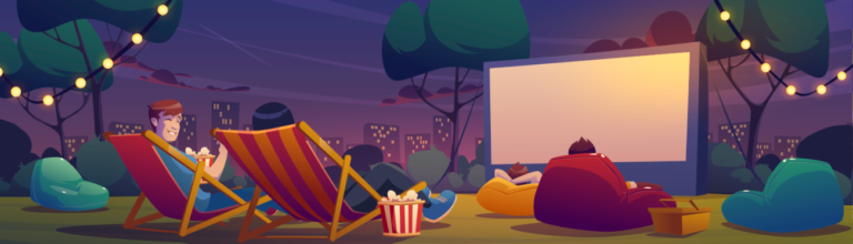 outdoor movie night